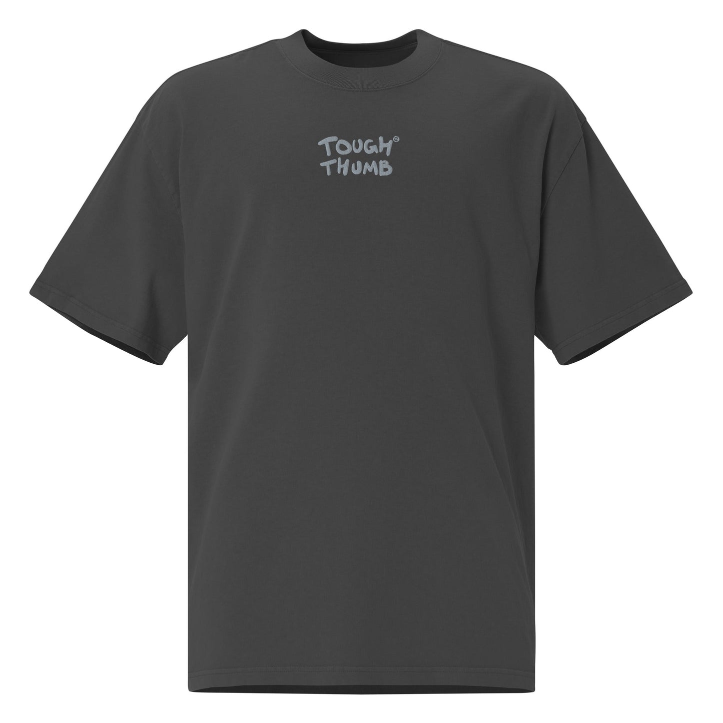 Unisex Faded Tee (Oversized) - Tough ThumbTough ThumbFaded BlackS