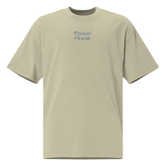 Unisex Faded Tee (Oversized) - Tough ThumbTough ThumbFaded EucalyptusS